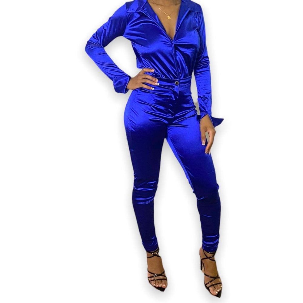 Pantsuit Royal Blue